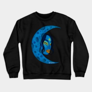 La Luna The Moon Loteria Crewneck Sweatshirt